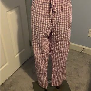 🦄3/$30 Purple gingham pajama pants